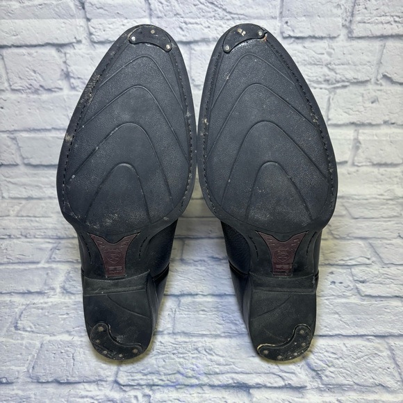 ARIAT Heritage Western Cowboy Boot 10002218 Black Leather R Toe Men's size 14 EE - Picture 11 of 16